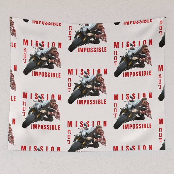 Item preview, Ethan Hunt on a Motorcycle  Mission not Impossible cool shirt designed and sold by Lovely Smile.