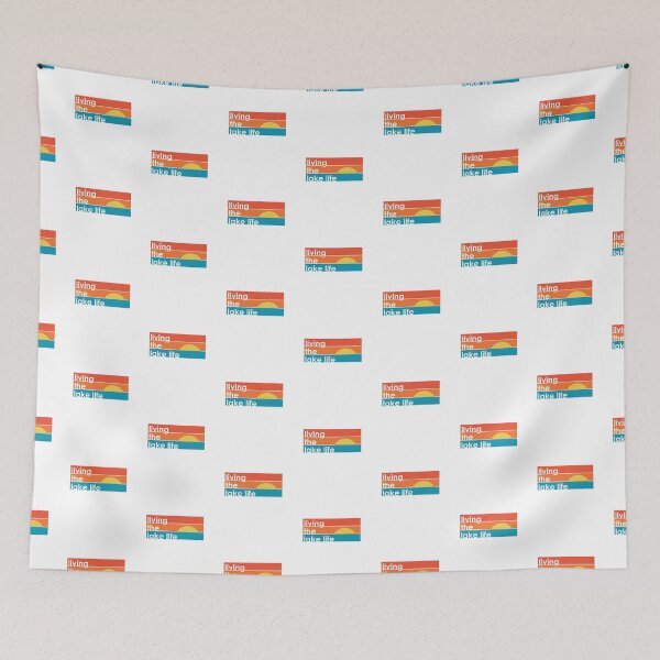 Item preview, Living the Lake Life designed and sold by screaminggoat.