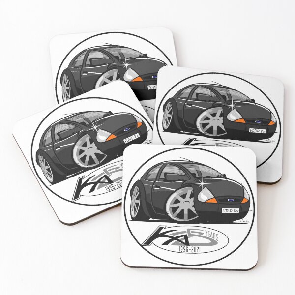 Item preview, Ford Ka caricature black designed and sold by car2oonz.