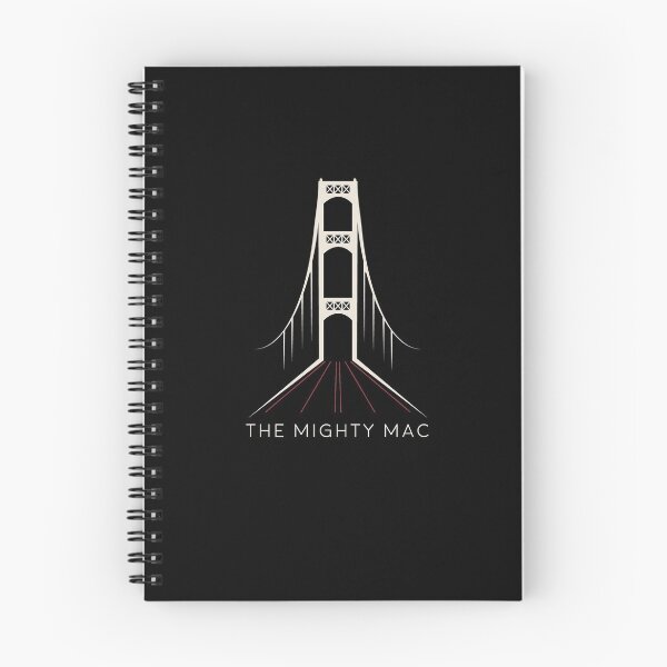 Item preview, Mackinac Bridge at Night - The Mighty Mac designed and sold by screaminggoat.