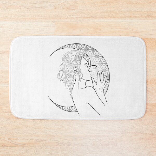 Item preview, The woman and the Moon designed and sold by AstroRacho.