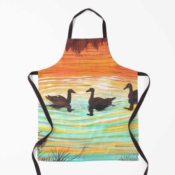 Item preview, Turquoise Serenity, swans on the lake designed and sold by Seaside Dreamer.