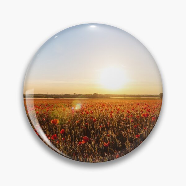 Item preview, Poppy field in the sunset light designed and sold by digoarpi.