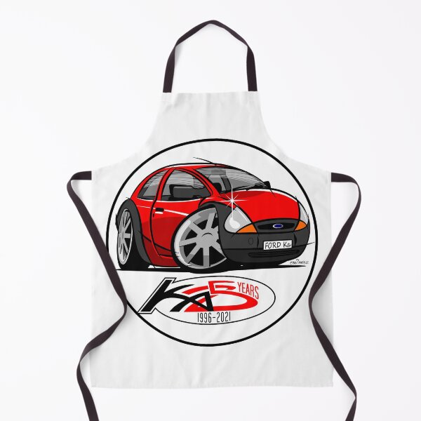 Item preview, Ford Ka caricature red designed and sold by car2oonz.