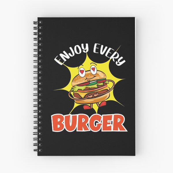 Item preview, Enjoy Every Burger designed and sold by orangeblue21.