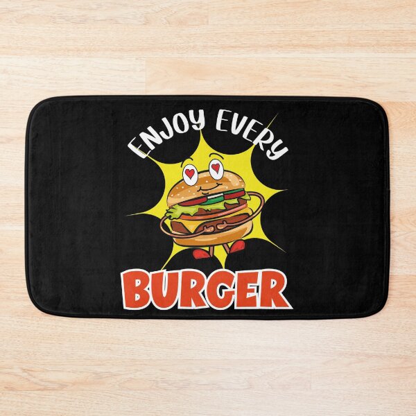 Item preview, Enjoy Every Burger designed and sold by orangeblue21.