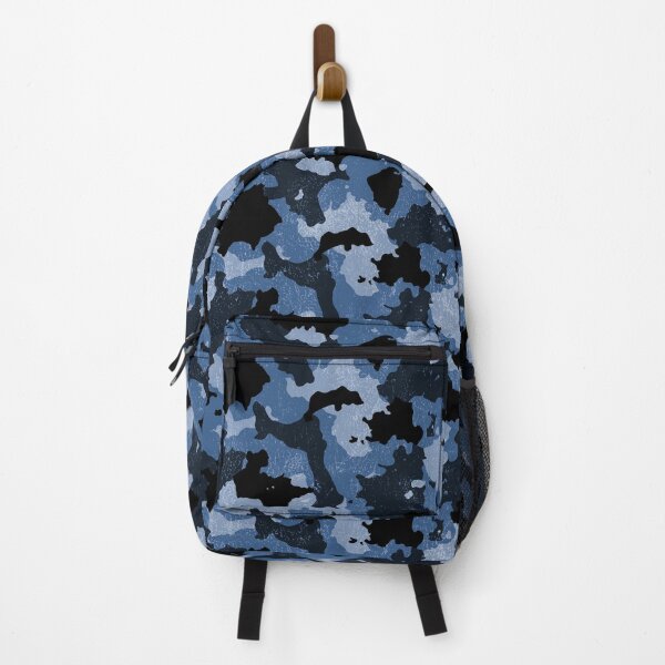 Item preview, Distressed Blue Camouflage Pattern designed and sold by RossWilson12.