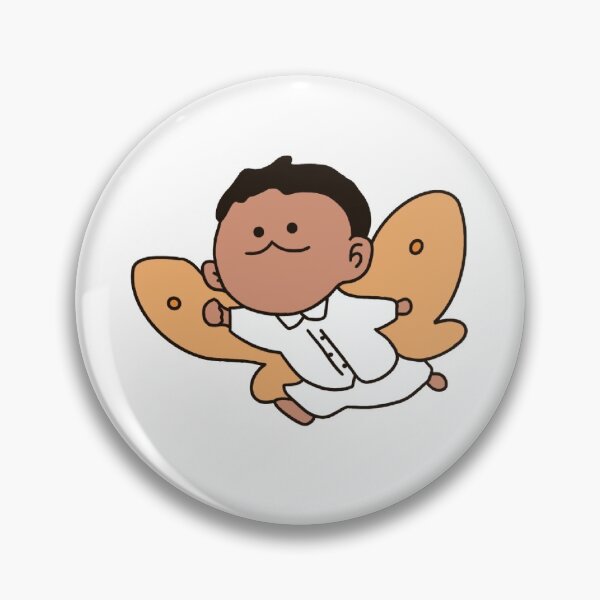 Item preview, Phil as a butterfly (orange) | The Promised Neverland designed and sold by kylzzi.