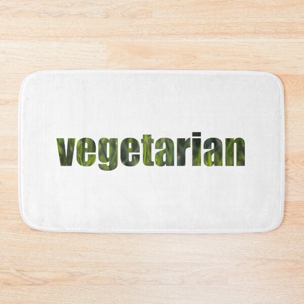 Item preview, vegetarian words written with the texture of green grass designed and sold by nataliavavilina.