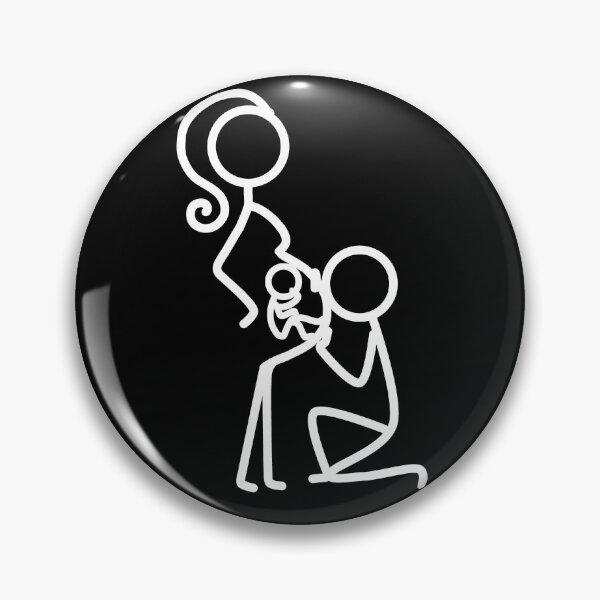 Item preview, Stickman /  Pregnancy, Family designed and sold by LotusCreations.