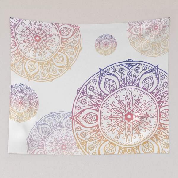Item preview, Re-Growth Pastel Mandala designed and sold by Mooscellaneous.
