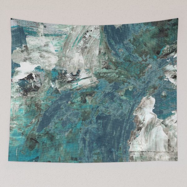 Item preview, textured strokes blue designed and sold by Zohreh Designs.
