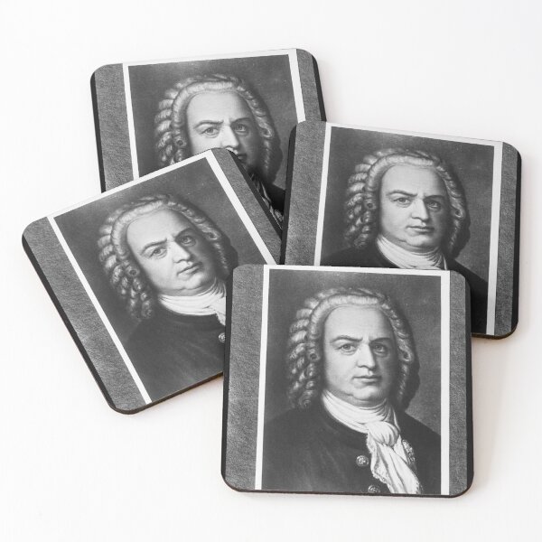 Item preview, Johann Sebastian Bach's secret portrait designed and sold by Musicianst0re.