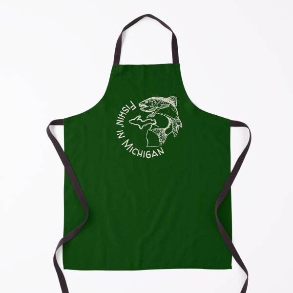 Item preview, Fishin' in Michigan designed and sold by screaminggoat.