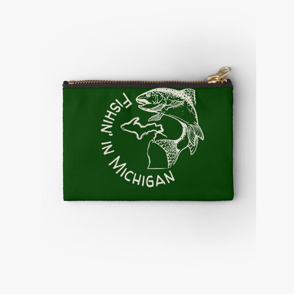 Item preview, Fishin' in Michigan designed and sold by screaminggoat.