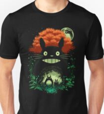 Totoro Dark Night Unisex T-Shirt