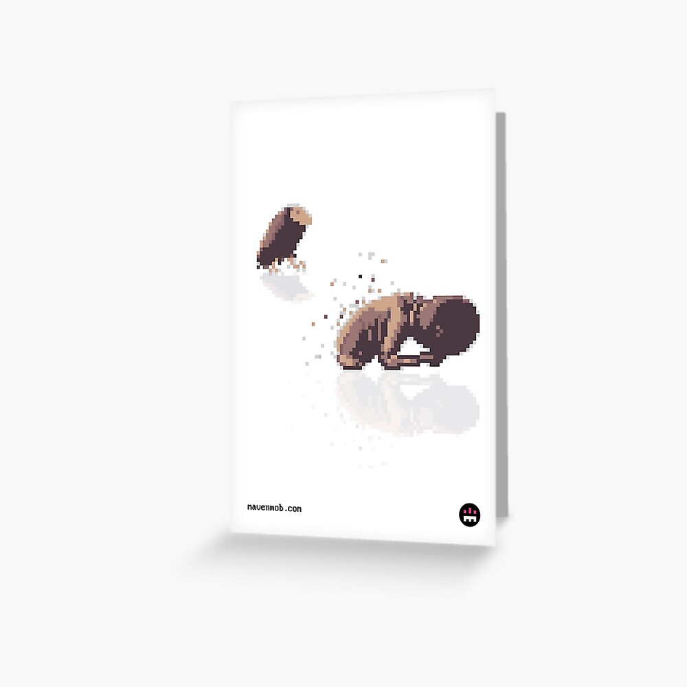 starving child Greeting Card