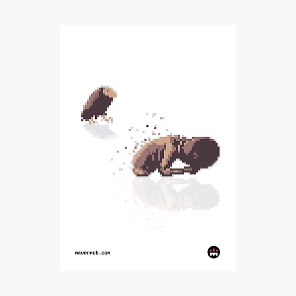 starving child Photographic Print
