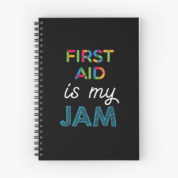 Item preview, First Aid is my Jam. Funny First Aid Design designed and sold by Custom365.