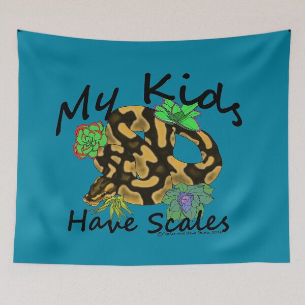 Item preview, My Kids Have Scales Normal Ball Python designed and sold by TinkerandBone.