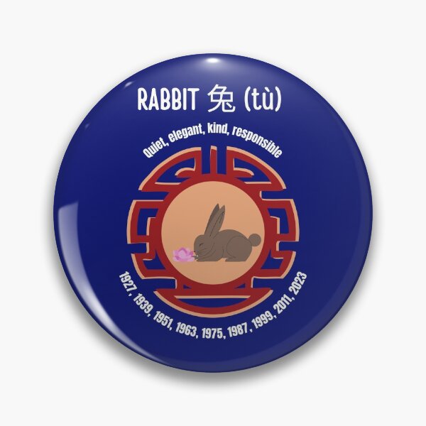 Item preview, Chinese astrology Rabbit designed and sold by fev-rocks.