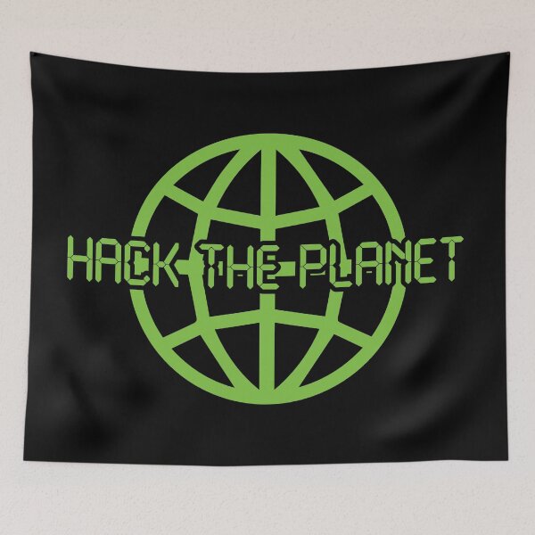 Item preview, HACK THE PLANET designed and sold by Tizzee.
