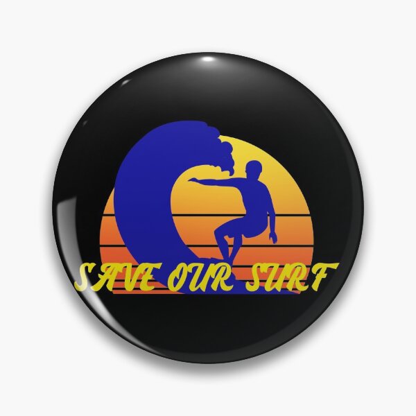 Item preview, Save Our Surf Retro Vintage Sunset designed and sold by Gordon Nelson.