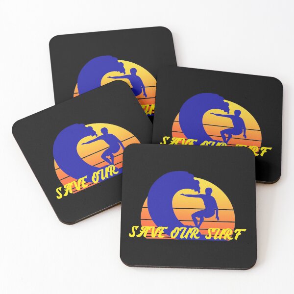 Item preview, Save Our Surf Retro Vintage Sunset designed and sold by Gordon Nelson.