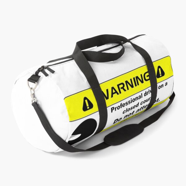 Item preview, Professional Driver on a Closed Course Funny Warning Disclaimer designed and sold by driftmerch.