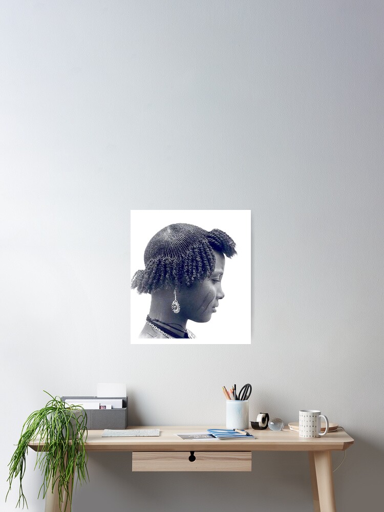 Poster Beaute Africaine Naturelle Par Sourceoflife Redbubble