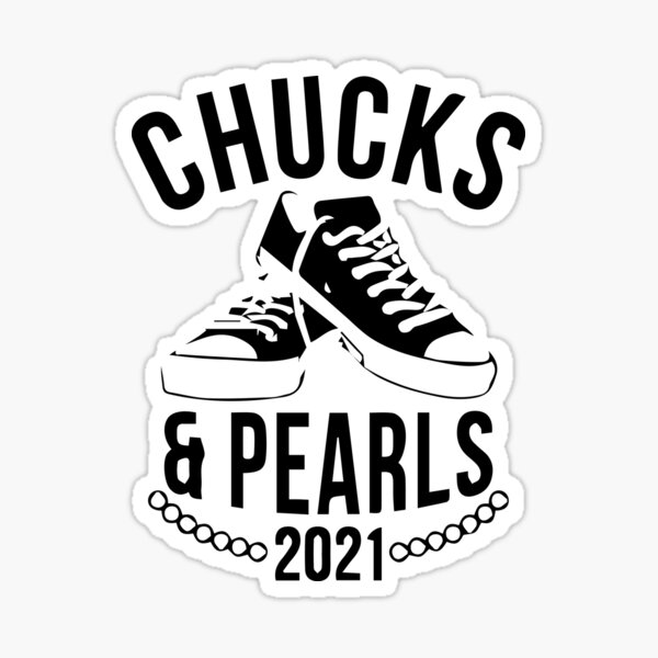 Download Chucks And Pearls Stickers Redbubble