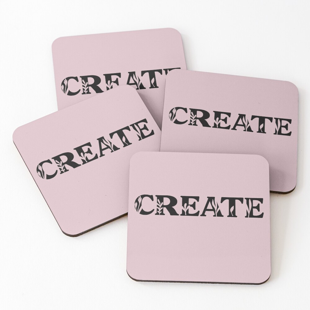 Item preview, Coasters (Set of 4) designed and sold by bookishwhimsy.