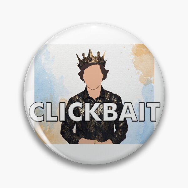 Item preview, Clickbait King David Dobrick designed and sold by Gawop.