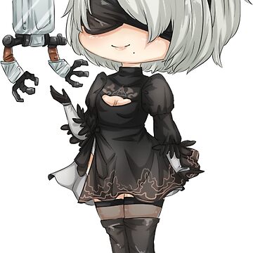 2B Nier Automata iPad Case & Skin by Mitsu-art