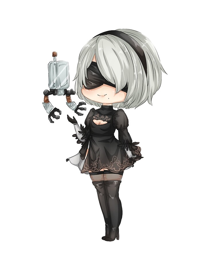 Nier: Automata 2B Chibi Design\