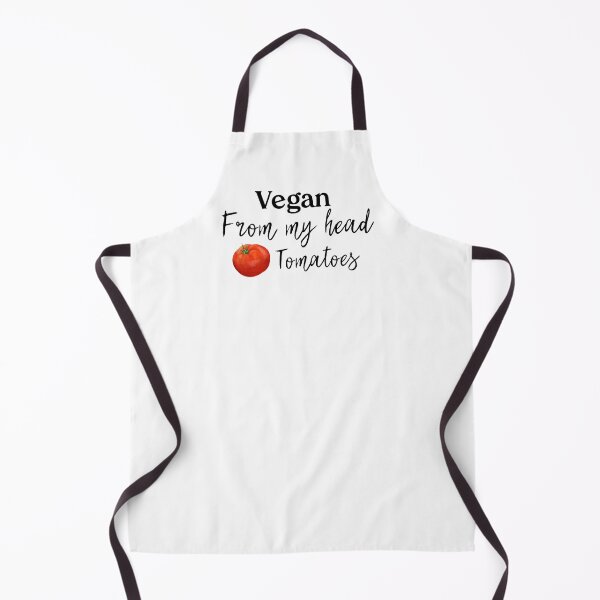 Item preview, Vegan From My Head Tomatoes, Vegan Gift Idea, Vegan Saying, Funny Vegan designed and sold by offyourback.