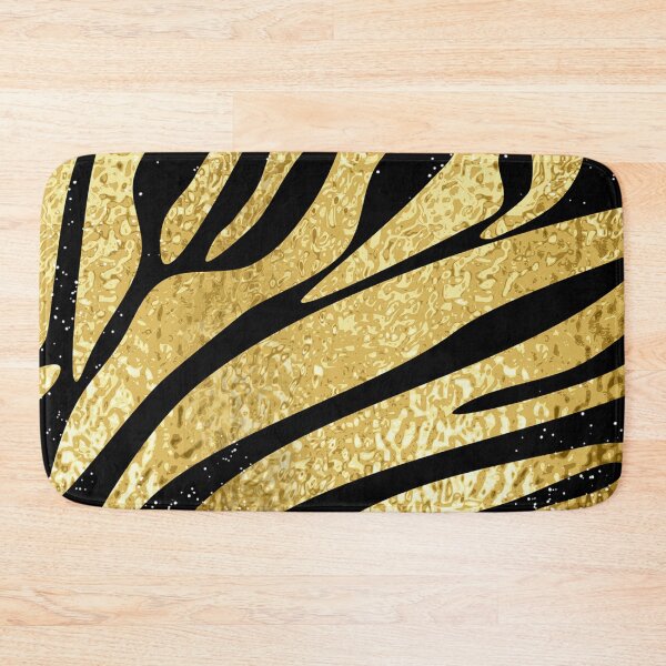 Item preview, Gold Zebra Pattern designed and sold by WOW TeesAndThings.