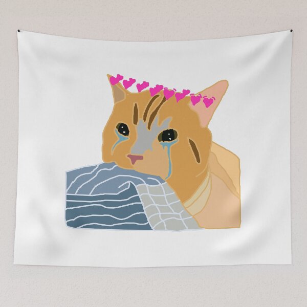 Item preview, Cat biting blanket designed and sold by valwerty.