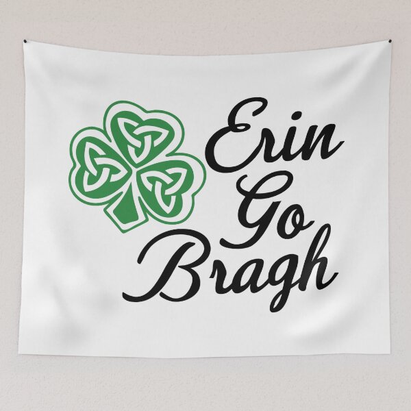 Item preview, Erin Go Bragh Happy St Patrick’s Day Green Irish Holiday Lucky Clover designed and sold by Sunny Collections.