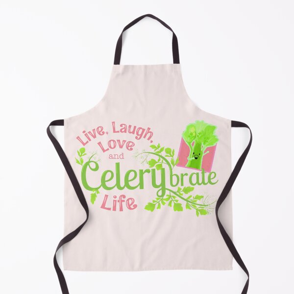 Item preview, Live, Laugh, Love and Celerybrate Life - Punny Garden designed and sold by PunnyGarden.