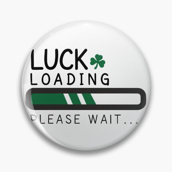 Item preview, Luck Loading Please Wait Happy St Patrick’s Day Green Irish Holiday Lucky Clover designed and sold by Sunny Collections.