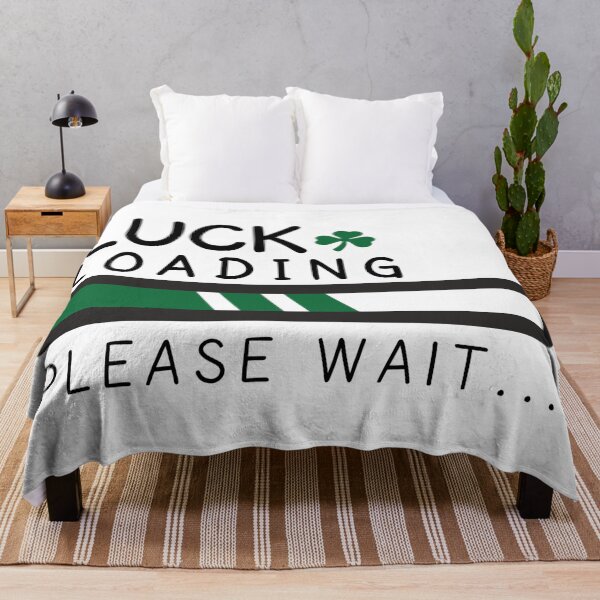 Item preview, Luck Loading Please Wait Happy St Patrick’s Day Green Irish Holiday Lucky Clover designed and sold by Sunny Collections.