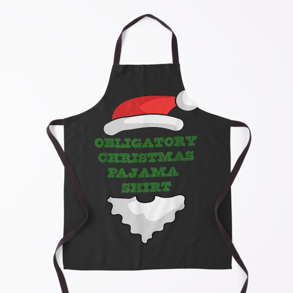 Item preview, Funny Obligatory Christmas Pajama Top Santa Beard designed and sold by CatherineRogers.