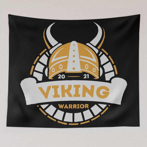 Item preview, Viking Warrior Horned Helmet 2021 designed and sold by mouad naouiri.