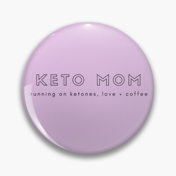 Item preview, KETO MOM  RUNNING ON KETONES, LOVE + COFFEE     (outline)  designed and sold by Le Plus Three.