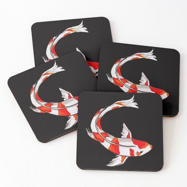 Item preview, Cute koi fish illustration designed and sold by OonasArt.