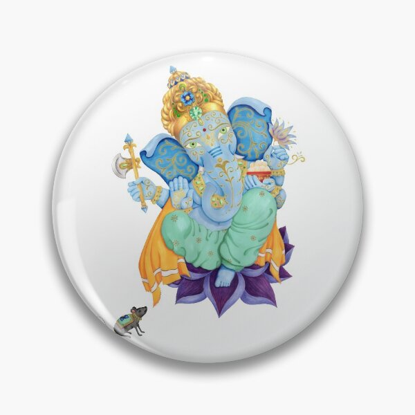 Item preview, Lord Ganesha - The Obstruction Destroyer designed and sold by MandalaSoul.