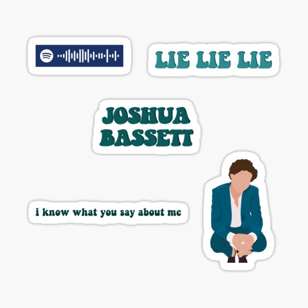 Joshua Bassett: Lie Lie Lie Pack Sticker