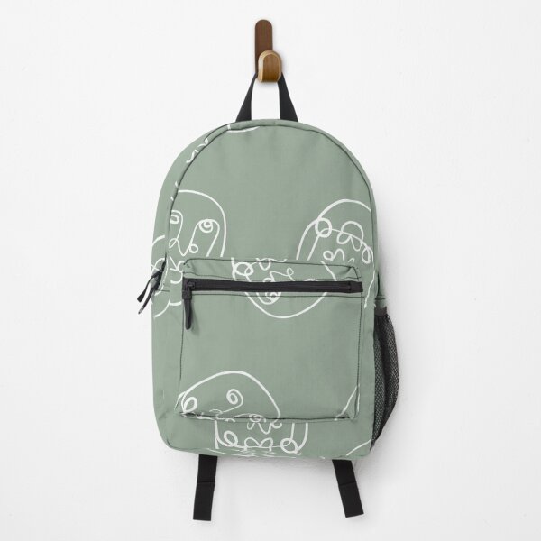 Item preview, Abstract Line Faces Pattern  designed and sold by WildeandCo.