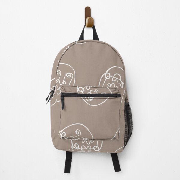 Item preview, Abstract Line Faces Pattern  designed and sold by WildeandCo.